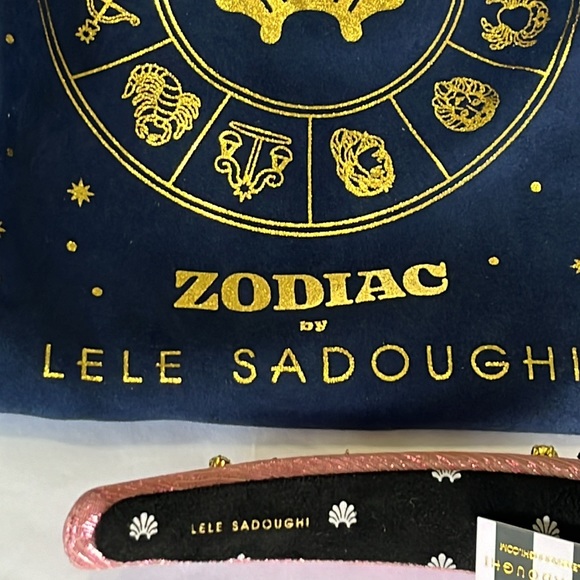 Lele Sadoughi Libra Alice Headband in Rose Gold Shiny Metallic NWT - Picture 12 of 14